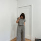 Handwoven Cotton Silver Made to Order