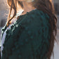 Hand Knit Nepali Wool Jill Sweater in Violet Made to Order