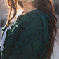 Hand Knit Nepali Wool Jill Sweater in Black Made to Order