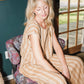 Katie Handwoven Cotton Set in Mustard and Cream Stripe - XL Pants
