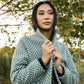 Portuguese Wool Pieper Coat in Vintage Cream Made to Order