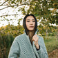 Portuguese Wool Pieper Coat in Vintage Cream Made to Order