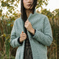 Portuguese Wool Pieper Coat in Vintage Cream Made to Order