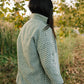 Portuguese Wool Pieper Coat in Vintage Cream Made to Order