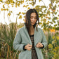 Portuguese Wool Pieper Coat in Vintage Cream Made to Order
