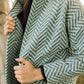 Portuguese Wool Pieper Coat in Vintage Cream Made to Order