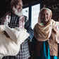 Dilsi Handwoven Cotton Overalls in Black and White Made to Order