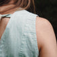 Handwoven Bina Dress in Silver Handwoven Cotton