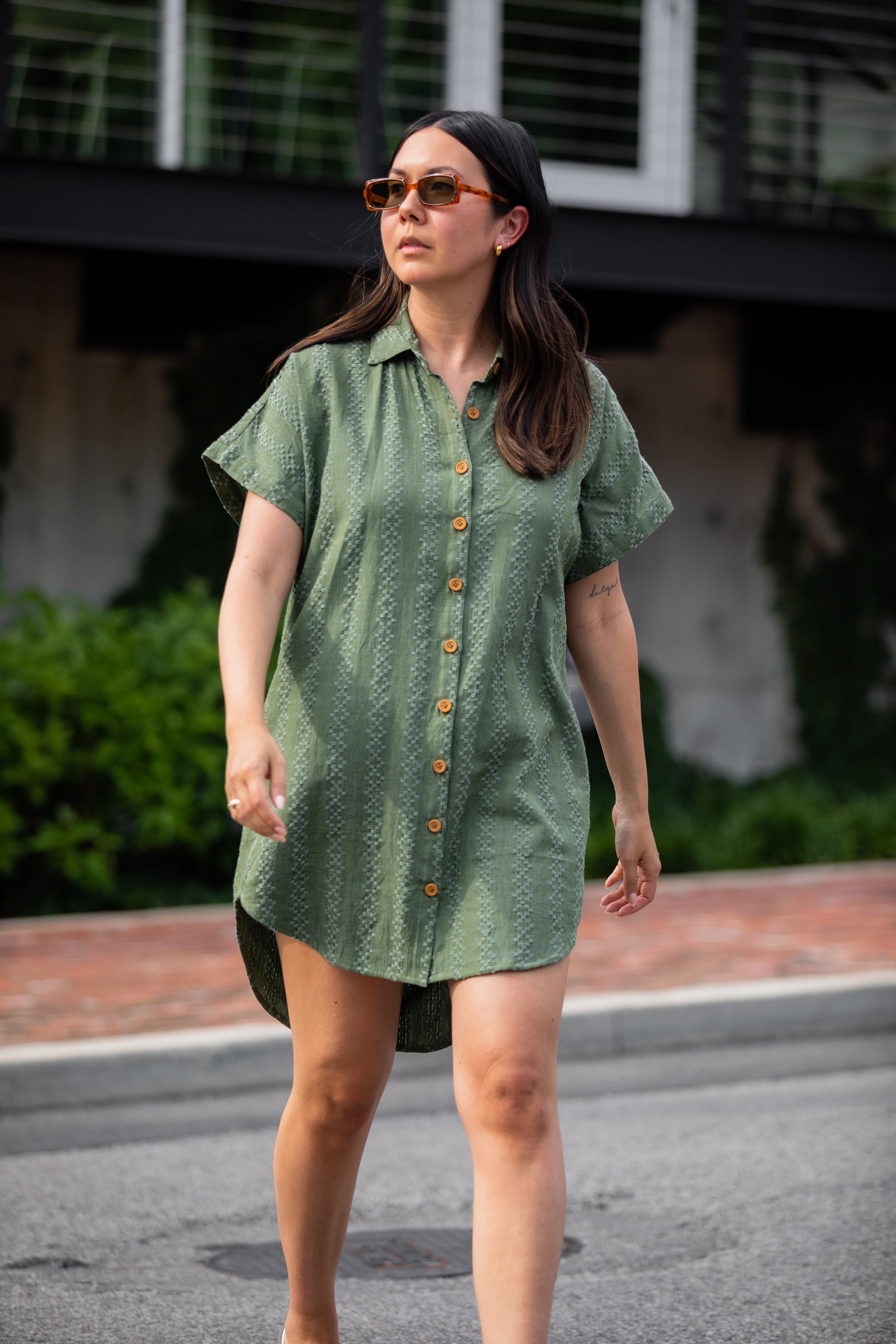 loose shirt dress Linen Plaid Casual Dress,Winter Long Shirt for Women Q7811 L Hand or gentle machine wash in cold water / Do not bleach / Line dry Paige Handwoven Cotton Relaxed Shirt