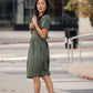 Eloise Handwoven Cotton Dress Made to Order