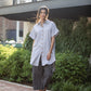 Paige Handwoven Cotton Relaxed Shirt Dress Made to Order
