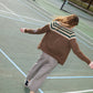 Dilsi Handwoven Cotton Overalls in Brown and Blue Plaid Made to Order