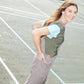 Dilsi Handwoven Cotton Overalls in Brown and Blue Plaid Made to Order