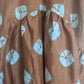 Silk Faro Dress in Brown Made to Order