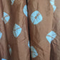 Silk Faro Dress in Brown Made to Order