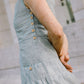 Handwoven Bina Dress in Silver Handwoven Cotton